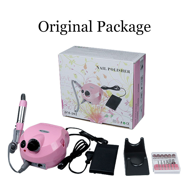 35000RPM 30W Mașină electrică de găurit unghii Instrumente pentru pile de unghii Aparat în 4 culori pentru echipament pentru manichiură pedichiură Nail Art