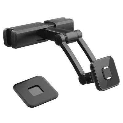 Untoom držač za telefon na stražnjem sjedalu automobila, 360° rotacija, držač za stražnji jastuk za automobil za 4-12,9 inčni tablet, mobitel, držač za glavu u automobilu