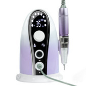 NOUA Mașină de găurit Nial 35000RPM Mașină de unghii reîncărcabilă fără fir Mașină electrică de șlefuit de unghii Mașină de manichiură pentru saloane de unghii