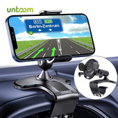 Untoom Suport pentru telefon pentru mașină cu rotație de 360 de grade Oglindă retrovizoare pentru tabloul de bord al mașinii Suport pentru telefon mobil pentru iPhone 13 12 Pro Max
