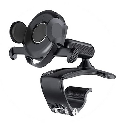 Untoom Suport pentru telefon pentru mașină cu rotație de 360 de grade Oglindă retrovizoare pentru tabloul de bord al mașinii Suport pentru telefon mobil pentru iPhone 13 12 Pro Max