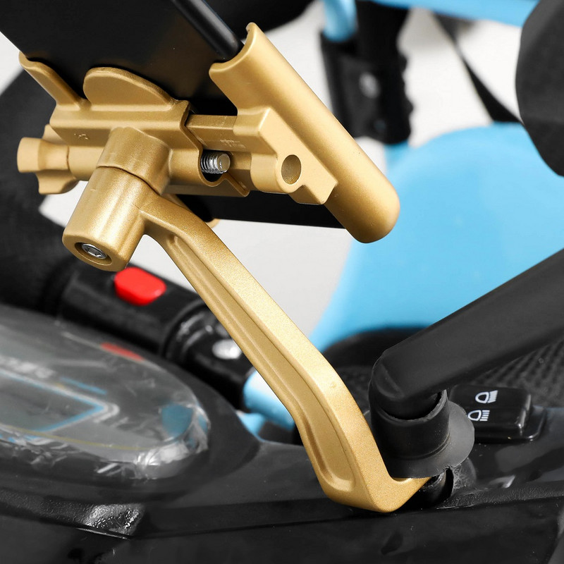 Untoom din aliaj de aluminiu pentru motociclete Suport pentru telefon mobil Ghidon pentru biciclete Suport pentru telefon Suport pentru oglinda retrovizoare pentru motocicleta