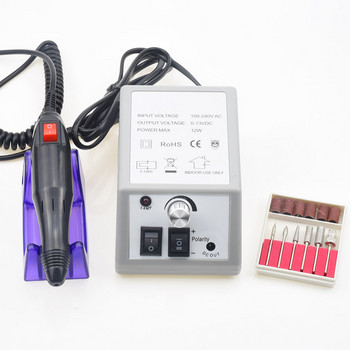 Σετ νυχιών UV LED λάμπα νυχιών και ηλεκτρικό σετ μηχανής τρυπανιού νυχιών με 50/40/30/20/10 τμχ Colors Nail Gel Polish Kit Nail Art Tool