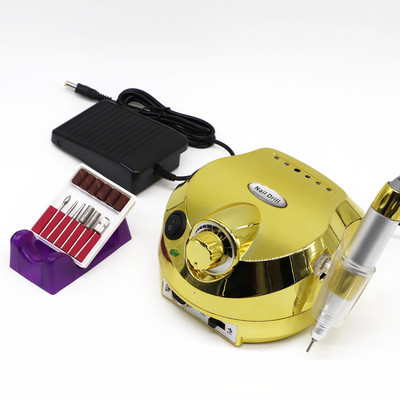 35000/20000 RPM Mașină electrică de găurit unghii Seturi de freze pentru manichiură Sfaturi pentru unghii Manichiură Pilă electrică pentru pedichiură pentru unghii