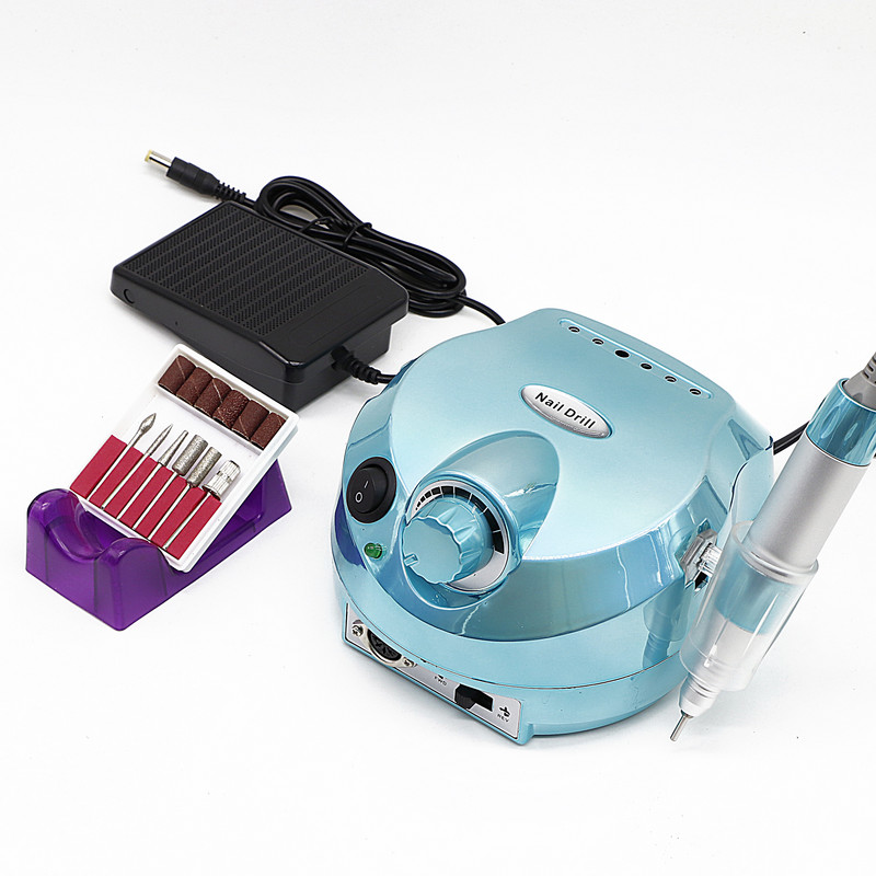 35000/20000 RPM Mașină electrică de găurit unghii Seturi de freze pentru manichiură Sfaturi pentru unghii Manichiură Pilă electrică pentru pedichiură pentru unghii