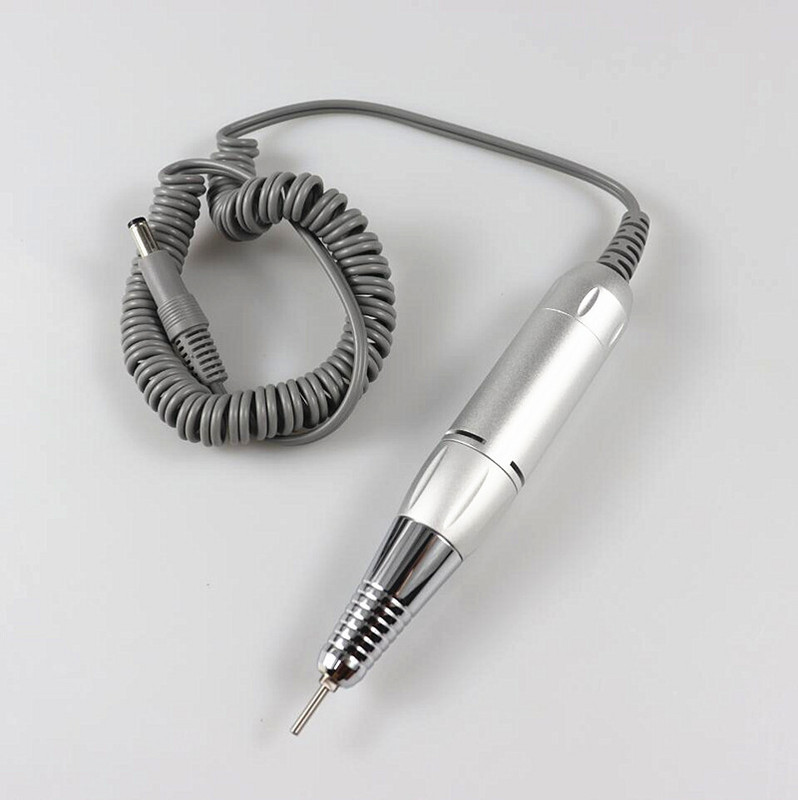 Mașină de găurit unghii 35000 RPM Aparat portabil de găurit unghii, reîncărcabil, pentru manichiură Gel de lustruit pentru unghii, cu afișaj LCD complet