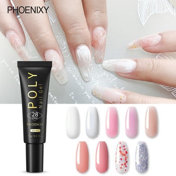 Poly Nail Gel Kit Επαγγελματικό Σετ Νυχιών με Σχέδιο Νυχιών Διακόσμηση Gel Extension All For Manicure Gel DIY Art Tools Starter Kit