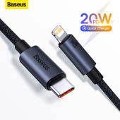 Baseus PD 20W USB C kabel za iPhone 13 12 11 pro max iPhone kabel za brzo punjenje za iPhone X XR 8 USB Type C na Lightning kabel