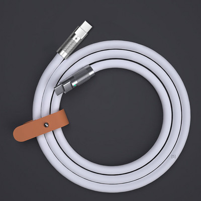 120w 6a super brzo punjenje PD tip C tekući silikonski kabel brzo punjenje 1M 2M USB kabel USB C na C kabel punjača