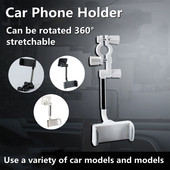 Nosač mobilnog telefona Automobilska navigacija Okretni retrovizor za podešavanje Nosač mobilnog telefona Nosač naslona za glavu stražnjeg sjedala automobila