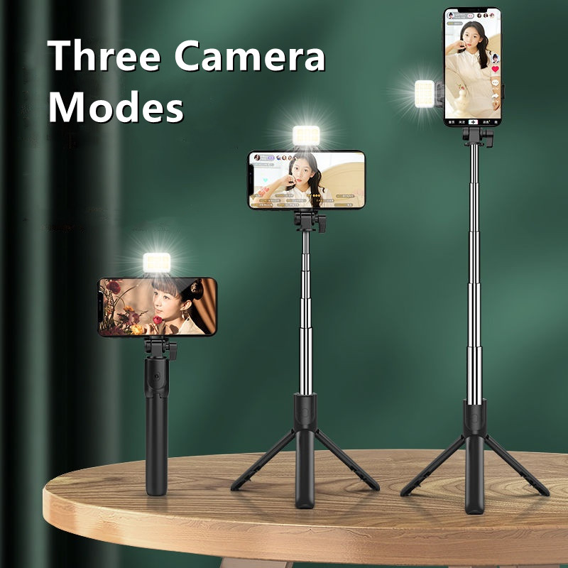 Novi selfie štap za mobilni telefon od 700 mm kompatibilan s Bluetooth-om, sklopivi integrirani teleskopski stativ za selfie štap