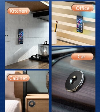 Μαγνητική θήκη τηλεφώνου αυτοκινήτου Γενική βάση μαγνήτη τηλεφώνου για iPhone 12 Xs Max Samsung Huawei σε βάση στήριξης κινητού τηλεφώνου αυτοκινήτου
