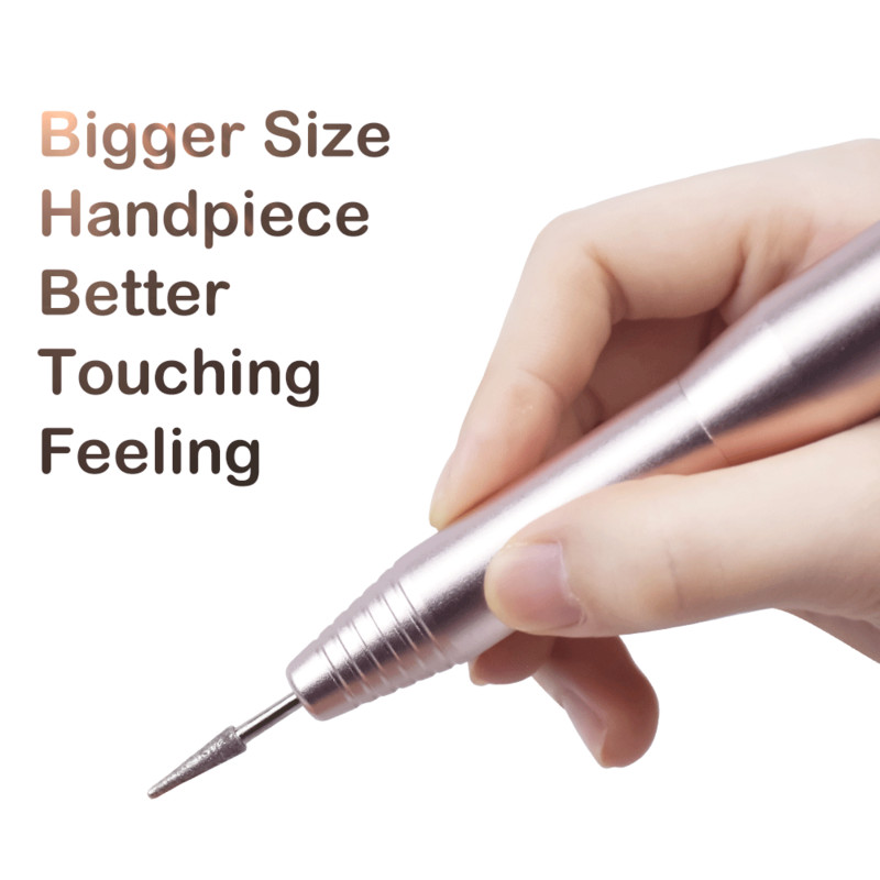 Električna bušilica za nokte Stroj za manikuru s aparatom za rotiranje naprijed/natrag za glodalicu Manikura Pedikura Alati za turpije za nokte