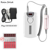 Set de mașini de găurit unghii electric 30000 rpm 40W pentru pedichiură unghiiManichiură Au două culori alese și cu set de burghie pentru unghii