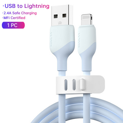 Καλώδιο KUULAA MFi Lightning για iPhone 14 13 12 11 Pro XS Max X PD30W Γρήγορη φόρτιση USB C σε για iPhone 8 7 6 s Plus Καλώδιο φόρτισης