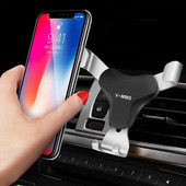 Univerzalni Gravity Auto držač telefona Nosač za ventilacijski otvor u automobilu Držač mobilnog telefona Podrška za stalak za iPhone 14 Samsung