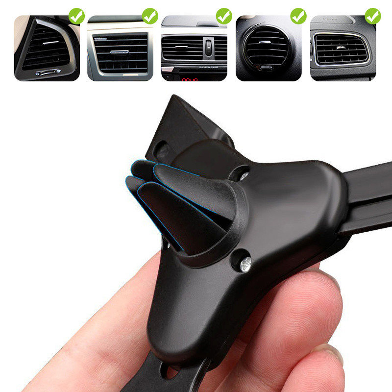 Univerzalni Gravity Auto držač telefona Nosač za ventilacijski otvor u automobilu Držač mobilnog telefona Podrška za stalak za iPhone 14 Samsung