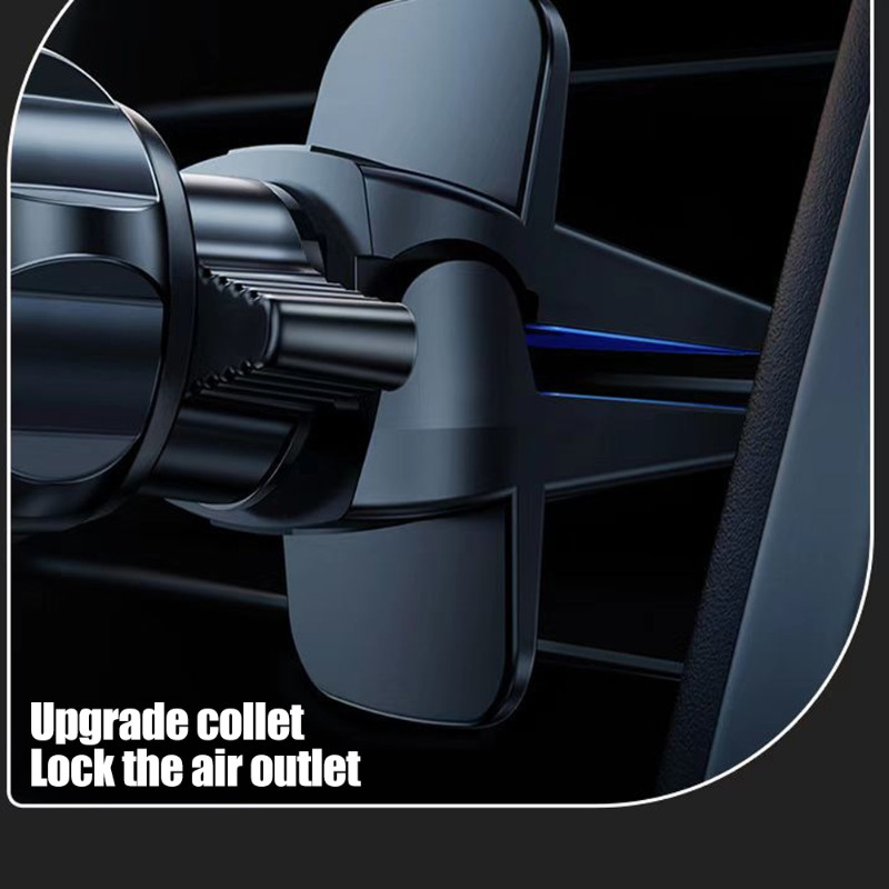 Držač za mobilni telefon s senzorom gravitacije u automobilu, stalak za IPhone 14, Samsung, Xiaomi, univerzalni metalni nosač za automatski izlaz zraka 2023