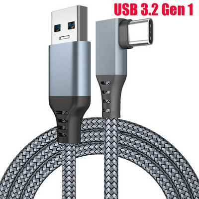 5M 6M Data Line kabel za punjenje za Oculus Quest 2 Pico 4 Link USB 3.2 Type C Prijenos podataka USB-A na Type-C kabel 20V 3A punjač