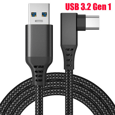 5M 6M Data Line kabel za punjenje za Oculus Quest 2 Pico 4 Link USB 3.2 Type C Prijenos podataka USB-A na Type-C kabel 20V 3A punjač