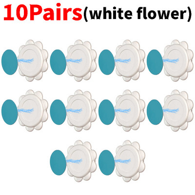 10 paari magnetiline kaugjuhtimispuldi hoidik, kaotsiminekuvastane seinakinnitus magnetkonksud külmkapi kleebiste hoidik kodukaunistuste korraldamise konks