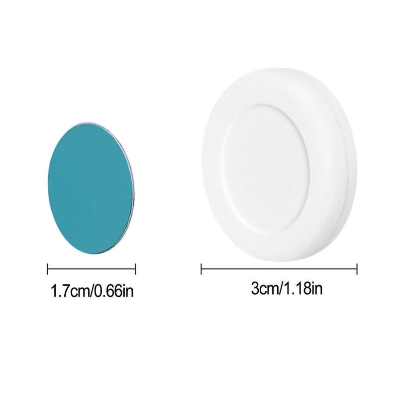 10 paari magnetiline kaugjuhtimispuldi hoidik, kaotsiminekuvastane seinakinnitus magnetkonksud külmkapi kleebiste hoidik kodukaunistuste korraldamise konks