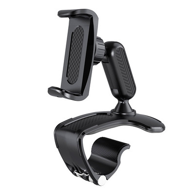 Suport pentru telefon auto pentru bord Suport portabil pentru mașină Suport GPS Clip auto Suport smartphone pentru iPhone Samsung Xiaomi