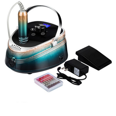 Stroj za manikuru 35000RPM Električni stroj za bušenje noktiju Aparat za manikuru Pedikura s rezačem Alat za umjetno bušenje noktiju