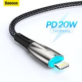 Baseus PD 20W USB C kabel za iPhone 14 13 12 11 Pro Max USB C kabel za brzo punjenje za iPhone 12 7 podatkovni USB tip C kabel