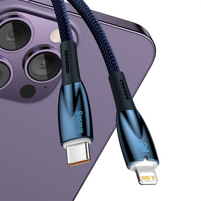 Baseus PD 20W USB C kabel za iPhone 14 13 12 11 Pro Max USB C kabel za brzo punjenje za iPhone 12 7 podatkovni USB tip C kabel