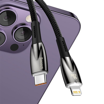 Baseus PD 20W USB C kabel za iPhone 14 13 12 11 Pro Max USB C kabel za brzo punjenje za iPhone 12 7 podatkovni USB tip C kabel