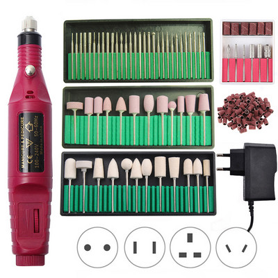 35000RPM Mașină electrică de găurit unghii Mașină de găurit pentru manichiură Mașină de găurit pentru unghii Mașină profesională pentru găurit unghii