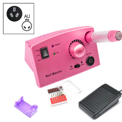 Mașină de găurit unghii 35000 rpm Mașină electrică de găurit unghii Bit de tăiat unghii Pilă de unghii Kit de mașină de maniură pentru pedichiură Unelte de unghii DIY