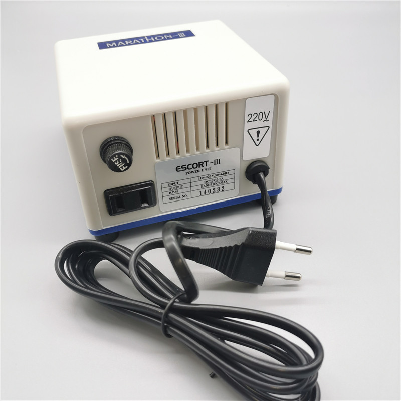 35K New Arrival STRONG 210 MARATHON N3 H37L1 kézidarab 65W 35000rpm körömfúrók manikűr gépi pedikűr elektromos reszelő bitek készlet