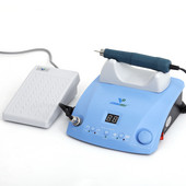 Dental Electric Brushless Micromotor QZ60 + 107 Double Lock, 50.000 RPM Γυαλισμένη χειρολαβή