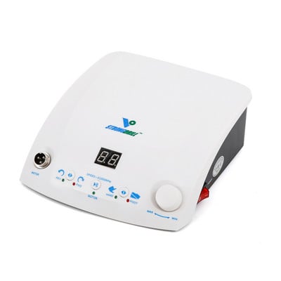 Dental Electric Brushless Micromotor QZ60 + 107 Double Lock, 50.000 RPM Γυαλισμένη χειρολαβή