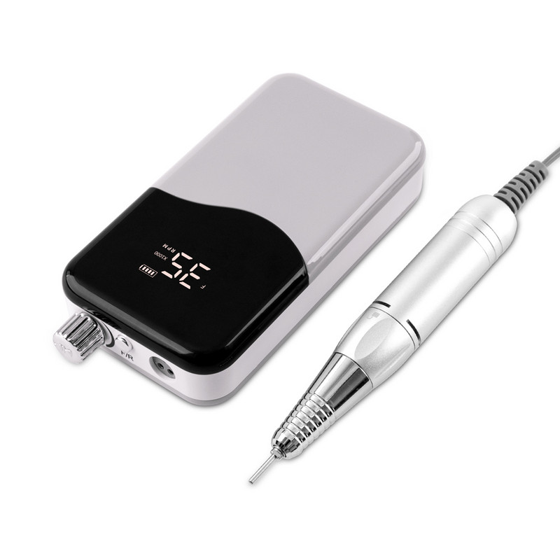 SIMINAIL Wave 35000RPM prijenosna električna bušilica za nokte Set za profesionalnu manikuru Električna turpija za nokte Keramičko svrdlo