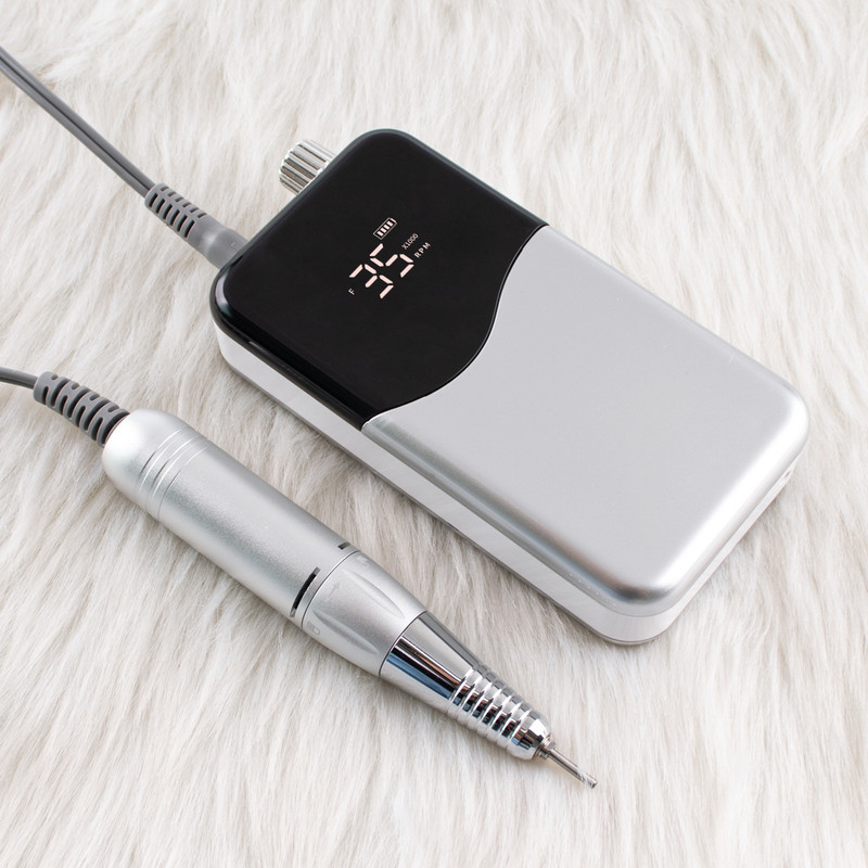 SIMINAIL Wave 35000RPM prijenosna električna bušilica za nokte Set za profesionalnu manikuru Električna turpija za nokte Keramičko svrdlo