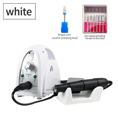 SIMINAIL Professzionális elektromos körömfúró gép manikűr készlet 35000rpm 65w US Plug 35000 RPM Fekete Pink Red High Speed Power