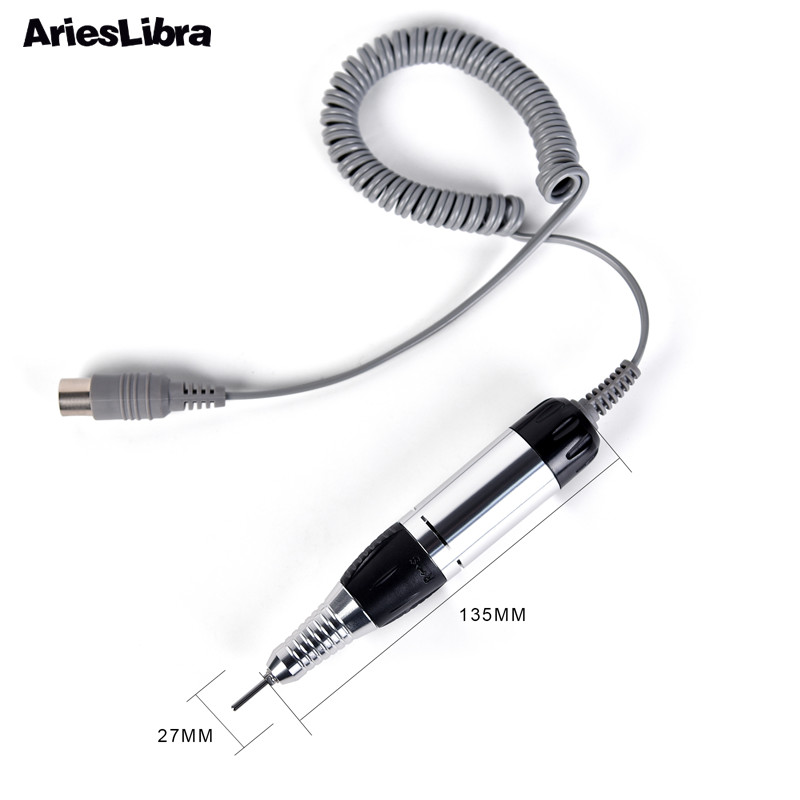 30000 RPM nagų gręžimo rankenos antgalis elektrinei nagų gręžimo mašinai Nagų dailės manikiūro pedikiūro gręžimo mašinos nagų priedai