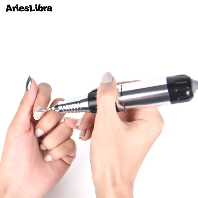 30000 RPM nagų gręžimo rankenos antgalis elektrinei nagų gręžimo mašinai Nagų dailės manikiūro pedikiūro gręžimo mašinos nagų priedai