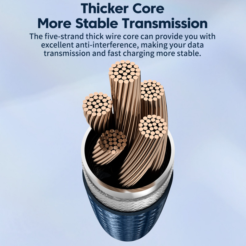 Toocki 7A 100W USB C kabel Tip C za Huawei P50 P40 Brzo punjenje Punjač Data USB-C kabel za Xiaomi 12 Poco F3 Samsung