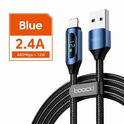 Καλώδιο Toocki USB Type C για iPhone 14 13 12 11 Pro Max X Xr 8 7 Plus PD 36W Fast Charger Καλώδιο Lightning Καλώδιο δεδομένων για iPad