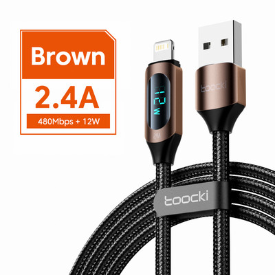 Καλώδιο Toocki USB Type C για iPhone 14 13 12 11 Pro Max X Xr 8 7 Plus PD 36W Fast Charger Καλώδιο Lightning Καλώδιο δεδομένων για iPad