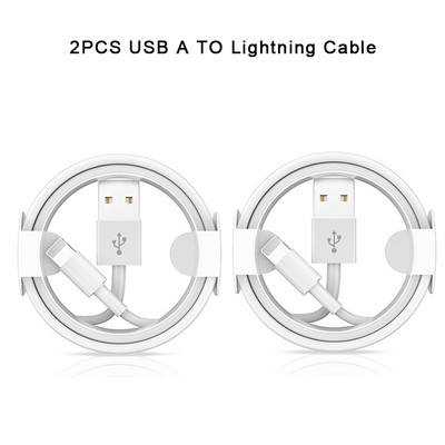 1-2 buc. Cablu original de încărcare rapidă de 20 W pentru Apple iPhone 13 12 11 14 Pro XS Max Mini USB TIP CX XR 8 14 Plus SE AirPods