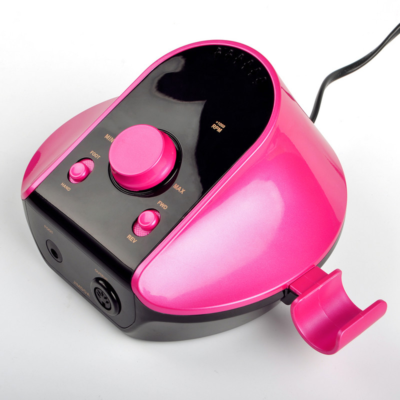 Profesionalna električna bušilica za nokte od 45 W, stroj za manikuru velike brzine 35000 RPM sa 6 svrdla za nokte Turpija za nokte