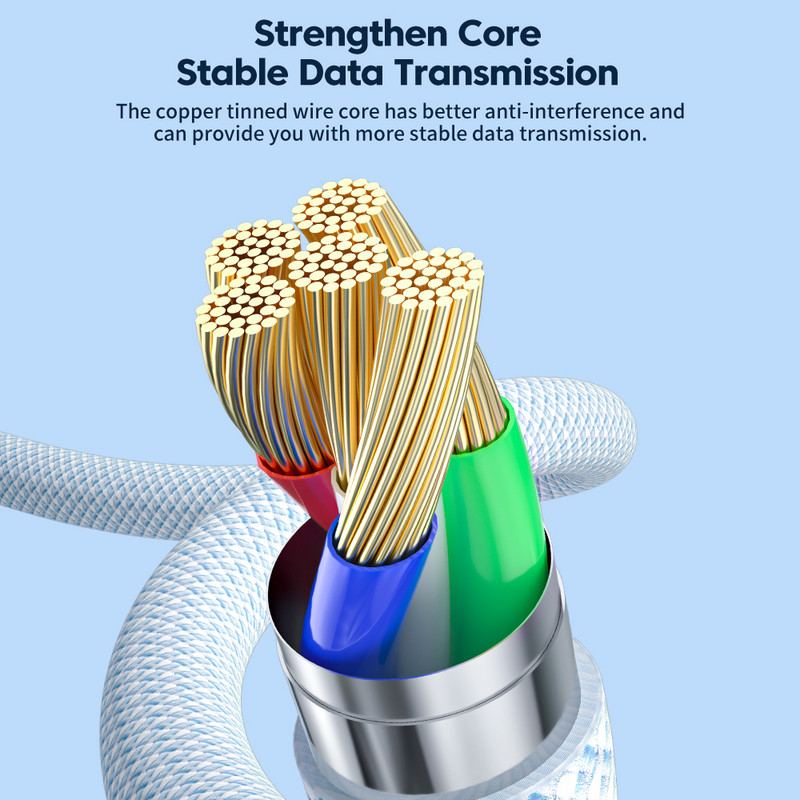 Καλώδιο USB C PD Toocki 20W για iPhone 13 14 Pro Max 12 Mini XS XR 7 8 Plus δεδομένων iPad USB Τύπου C Καλώδιο γρήγορης φόρτισης Lightning Wire