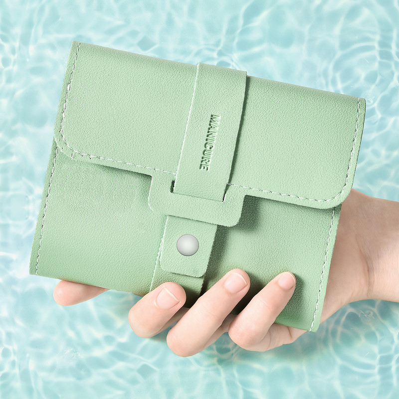 Set za manikuru, set za pedikuru, 16 komada, škarica za nokte od nehrđajućeg čelika, profesionalni alati za rezanje noktiju s kompletom putne torbe