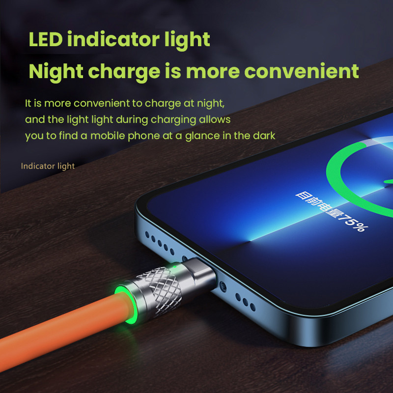 3 az 1-ben 2 az 1-ben 6A 120 W USB gyorstöltő kábel iPhone Micro USB Type-C 8 tűs töltőkábel Huawei Samsung Xiaomi Wird kábelhez