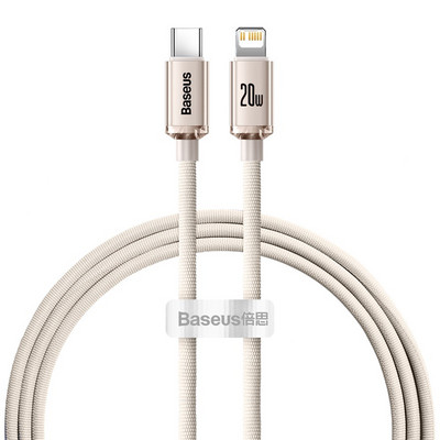 Baseus USB Type C PD 20W kábel iPhone 14 13 12 Pro X 8 Fast USB C kábel iPhone töltőkábel USB Type C kábel Vezetékkód
